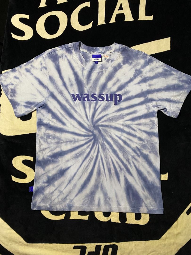 Wassup tie dye shirt (Category: Tshirts & Polo Shirts ) located in Las Pinas. Submitted by all_details_posted (Listing ID 1468435456, Image 1). Description: xs on tag (best fit small) no issue can pass as new.