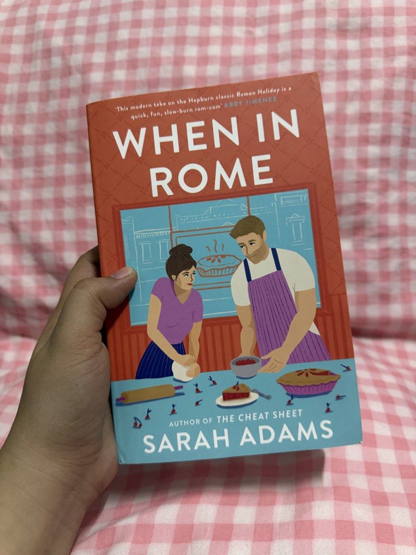 When In Rome by Sarah Adams (Category: Storybooks) located in Calauan. Submitted by itsmeshereadss (Listing ID 1468431951, Image 1). Description: - like new UK COPY - removed plastic cover marks.