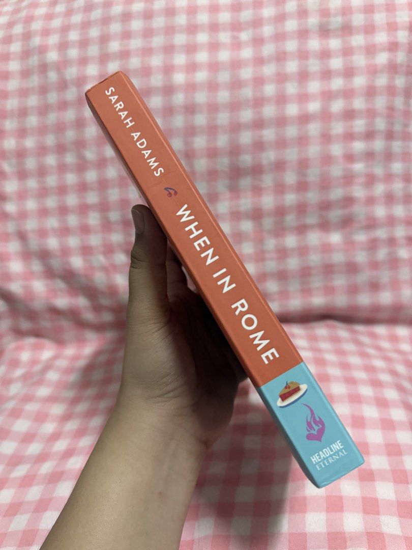 When In Rome by Sarah Adams (Category: Storybooks) located in Calauan. Submitted by itsmeshereadss (Listing ID 1468431951, Image 2). Description: - like new UK COPY - removed plastic cover marks.