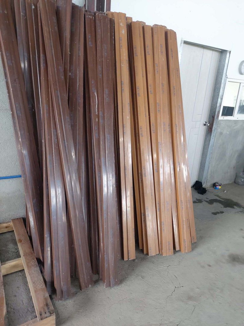 White paneled interior doors and brown door jambs (Category: Locks, Doors & Gates) located in Angeles City. Submitted by sangmilove77024 (Listing ID 1468303706, Image 2). Description: - Style: Classic paneled arch design - Color/Finish: Clean white molded finish, ready to install - Availability: White doors, matching brown door jambs, and trim mouldings (sold individually or in sets) - Best For: Home renovations and quick room upgrades - Delivery