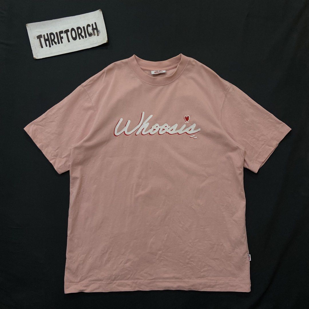 WHOOSIS HELLO KITTY PONK TSHIRT (Category: Shirts) located in Manila. Submitted by ivan_carbungco (Listing ID 1468450832, Image 1). Description: WHOOSIS HELLO KITTY PINK TSHIRT 22 by 29.5 GOOD CONDITION NEED WASH COMPLETE TAGS ₱800 .