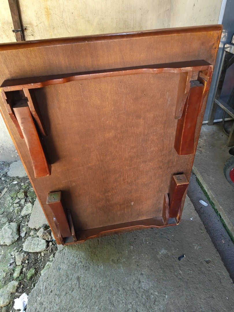Wooden Coffee Table with Distinctive Grain Pattern (Category: Tables & Sets) located in Manila. Submitted by aks_japansurplus30 (Listing ID 1468498347, Image 3). Description: japan surplus low folding table Japan surplus Marmol type mesa L-42 W-31 H-14 1,500 only.
