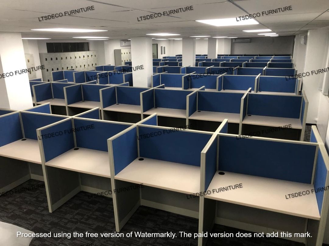 WORKSTATION TABLE MODULAR CUBICLES OFFICE PARTITION FURNITURES (Category: Office Furniture & Fixtures) located in Caloocan City. Submitted by cheska.ltsdeco (Listing ID 1468303795, Image 2). Description: 👉Are you looking for WORKSTATION, MODULAR CUBICLES OFFICE PARTITION, and OFFICE FURNITURE SUPPLIER? LTSDECO Furniture, is direct supplier, manufacturer, and trusted provider of high quality, affordable and durable modular office divider partitio