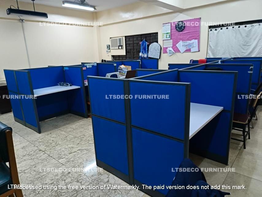 WORKSTATION TABLE MODULAR CUSTOMIZED OFFICE PARTITION FURNITURES (Category: Office Furniture & Fixtures) located in Caloocan City. Submitted by cheska.ltsdeco (Listing ID 1468303739, Image 2). Description: 👉Are you looking for WORKSTATION, MODULAR CUBICLES OFFICE PARTITION, and OFFICE FURNITURE SUPPLIER? LTSDECO Furniture, is direct supplier, manufacturer, and trusted provider of high quality, affordable and durable modular office divider partit