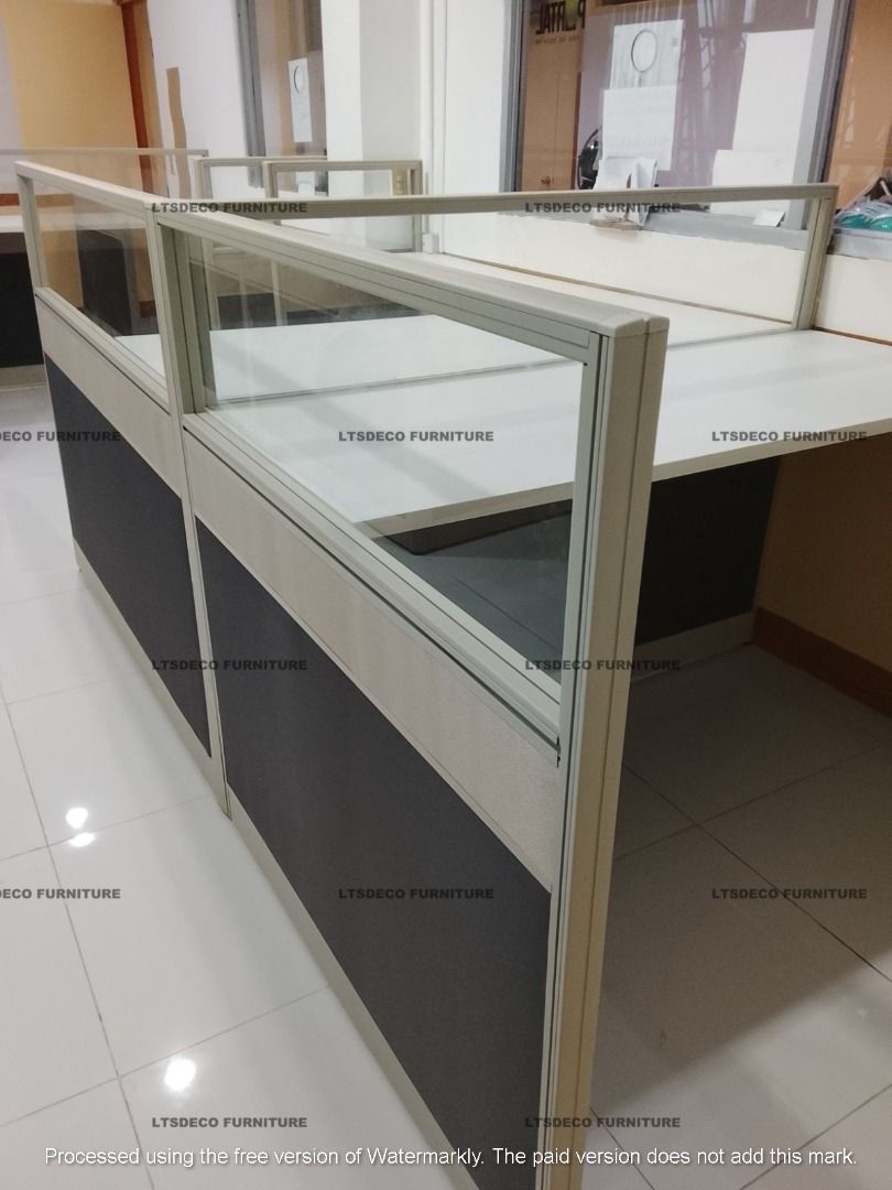 workstation table modular office partitions (Category: Office Furniture & Fixtures) located in Quezon City. Submitted by maxinelot (Listing ID 1468305093, Image 3). Description: 👉Are you looking for WORKSTATION, MODULAR CUBICLES OFFICE PARTITION, and OFFICE FURNITURE SUPPLIER? LTSDECO Furniture, is direct supplier, manufacturer, and trusted provider of high quality, affordable and durable modular office divider partition, home and office furnitu