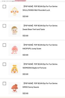 Popbean dip for fun series For Sale | Buy 100+ Popbean dip for fun ...