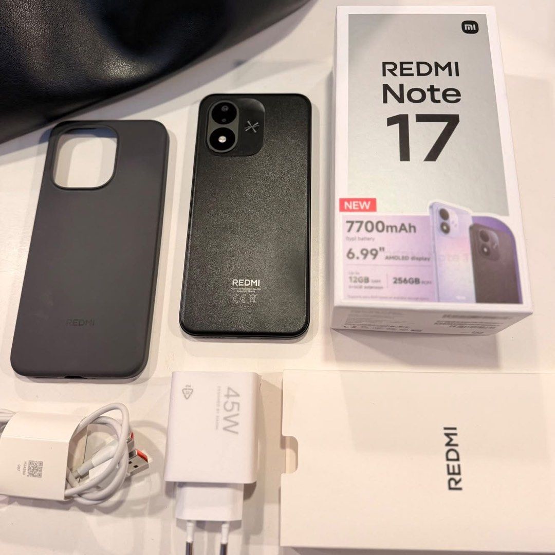 Xiaomi Redmi Note 17 4G (Category: Xiaomi) located in Manila. Submitted by _iamnics (Listing ID 1468469523, Image 1). Description: 📱XIAOMI REDMI NOTE 17 4G Brand new — opened only for checking❗️ Xiaomi’s New Released Phone (September 2026) Opened for Checking: October 2026 Specs: • Display: 6.99” FHD+ AMOLED, 120Hz • Processor: Snapdragon 6s 4G Gen 2 • RAM/ROM: 6GB RAM + 256GB Storage • Rear Camera: 50MP Main Camera • Front Camera: 16MP Selfie C