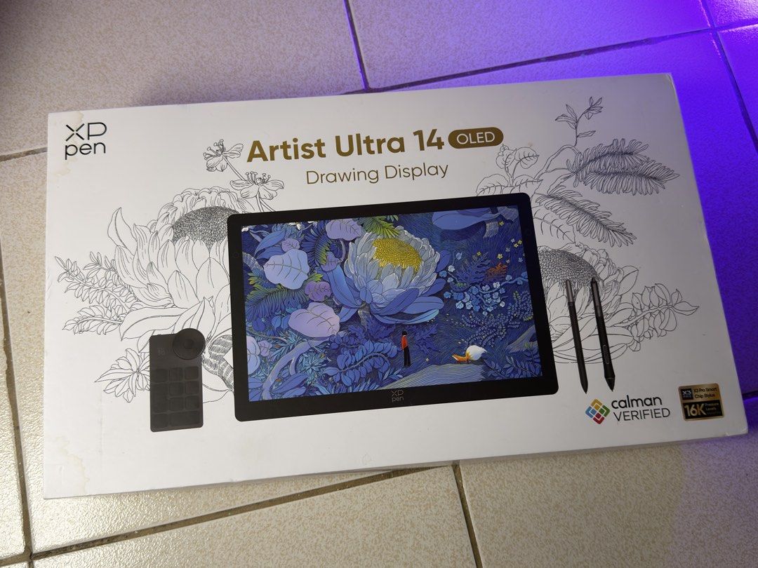 XP-Pen Artist Ultra 14 (Category: Laptops & Notebooks) located in Manila. Submitted by giansketches (Listing ID 1468456465, Image 1). Description: 📢FS XP PEN DRAWING TABLET XP PEN Artist Ultra 14 - Portable drawing display (AND touchscreen) - 2.8k OLED Display - 90 hz refresh rate - < 1 ms Response Time - Nano-eteched Glass - X3 Pro Smart Chip Stylus - X3 Pro Slim Stylus - ACK05 Shortcut - ACS 20 Stand 🖌️ good as new (used less than 5x) 🖌️ COM