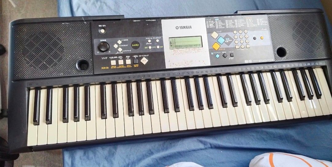 Yamaha PSR-E223 61-key & Piano Stand (Category: Musical Instruments) located in Malabon City. Submitted by noblecloud_3509ee (Listing ID 1468334381, Image 1). Description: • Keys: 61 full-sized keys • Voices & Styles: 375 instrument voices and 100 accompaniment styles • Built-in Learning: Features the Yamaha Education Suite (Y.E.S.) with interactive lesson modes • Portable Grand: Dedicated button to instantly recall a concert grand piano sound. P