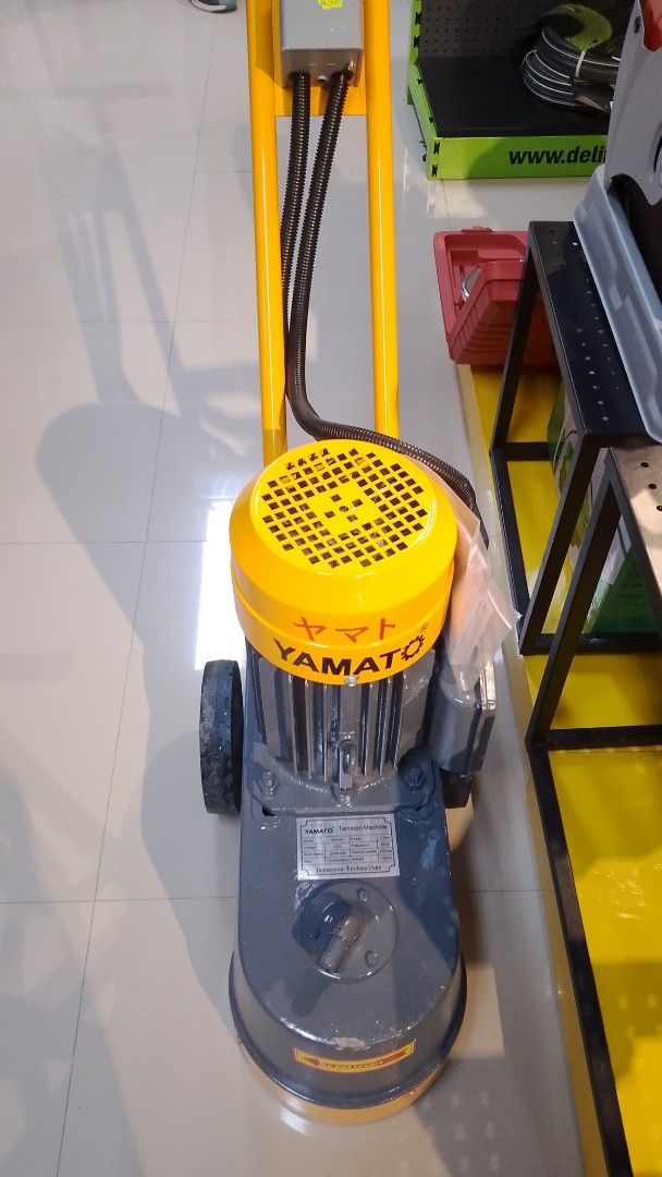 YAMATO TERRAZO MACHINE FLOOR GRINDER (Category: Announcements) located in Manila. Submitted by ivan2.0 (Listing ID 1468288168, Image 1). Description: YAMATO TERRAZZO MACHINE FLOOR GRINDER Model: 250mm Power: 2.2kw Voltage: 220V Frequency: 60Hz Size: 1100x500x900mm Motor Speed: 1800r/min Working Diameter: 250mm Weight: 120KG 📍WE'RE LOCATED AT Signage : DELI SAN PABLO Address : 9027 Lt. Col. Cosico Avenue, Barangay VI-E San Pablo City Laguna 🚘 : 
