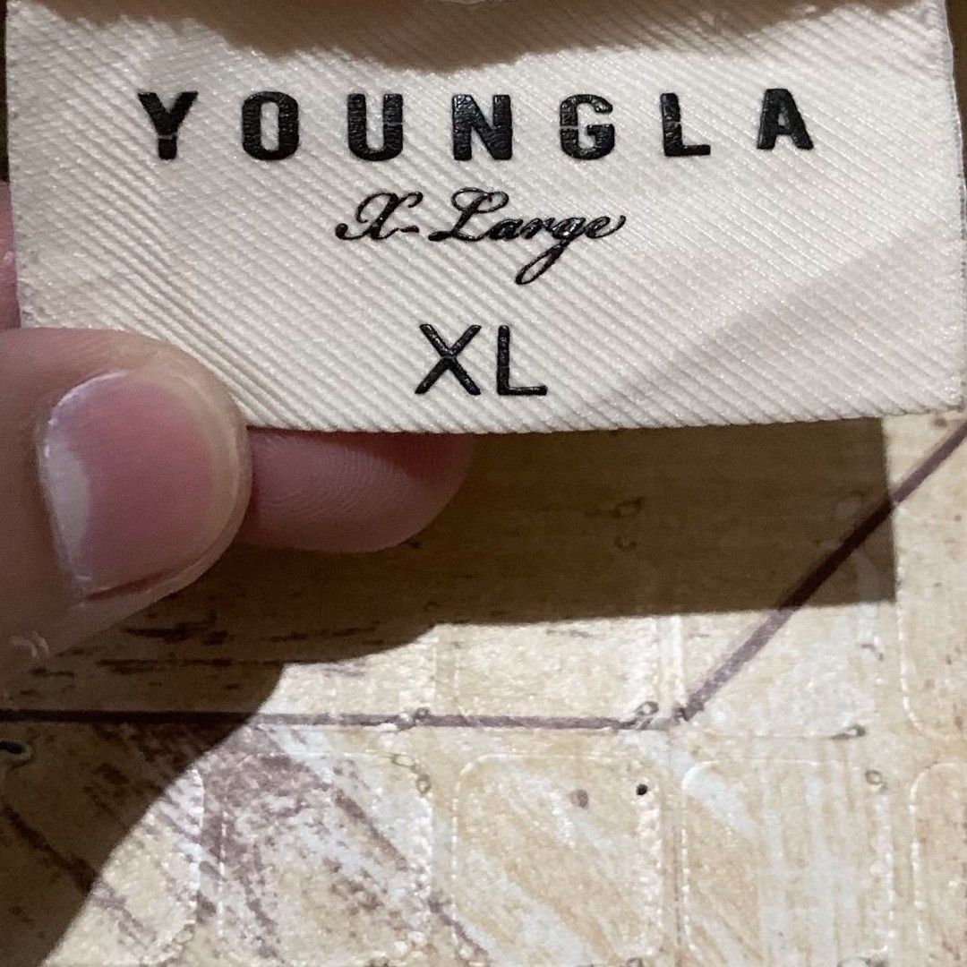 Young LA Sweatpants (Cream) (Category: Joggers) located in San Pablo. Submitted by johnleyba15 (Listing ID 1468344801, Image 3). Description: Young LA Sweatpants (Cream) 750 + shipping kung malayo Size-34 to 40 Overall Goods & Solid Pa 💯 (Honest Issue: May part na may scratches sa ribbings sa may ibaba pero hindi naman sobrang halata lalo na kapag suot na.) 100% Legit Pm na lang sa lahat ng interesado .