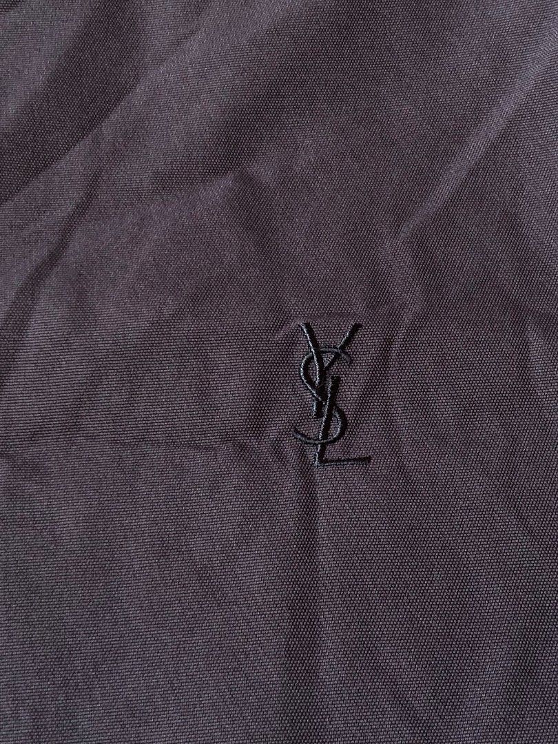 YSL HARRINGTON JACKET (Category: Coats, Jackets and Outerwear) located in Baybay. Submitted by dathrifted (Listing ID 1468358774, Image 2). Description: YSL HARRINGTON JACKET Width- 23 Length- 29 EXCELLENT CONDITION HONEST ISSUE: remove tag (see 7th picture) and unnoticeable very tiny pinholes(see last 3 pictures) PM if Interested📩📩📩.
