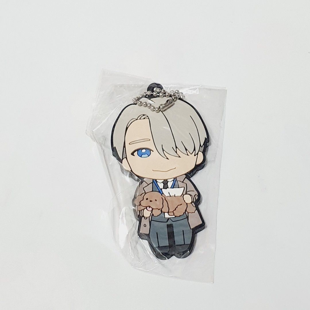 Yuri!! On Ice Rubber Keychain Viktor Nikifrorov (Category: Character Goods) located in Taytay. Submitted by kyo.mono (Listing ID 1468353064, Image 1). Description: 💟Follow us on IG: kyo.mono for faster replies TikTok: kyo.mono_ for videos and review Good as new Auth from Japan Actual photo posted.