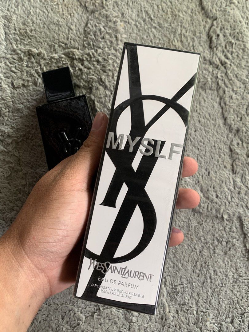 Yves Saint Laurent MYSLF Eau de Parfum (Category: Fragrance & Deodorants) located in Valencia. Submitted by leoquin (Listing ID 1468399908, Image 3). Description: Authentic Yves Saint Laurent MYSLF Eau de Parfum Available in Full-size and Decant sizes.