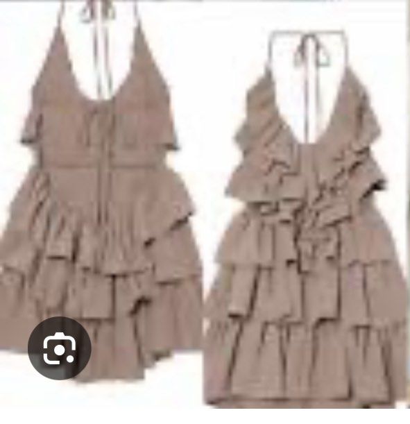 Zara Backless Ruffle Halter Neck Dress (Category: Dresses) located in Concepcion. Submitted by _foryou (Listing ID 1468451782, Image 3). Description: SOOO PRETTY! ONLY WORN ONCE backless also!.