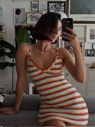 Zara Striped Summer Midi Dress (Category: Dresses) located in Manila. Submitted by gabwie (Listing ID 1468424253, Image 1). Description: - Brand: Zara Trafaluc - Style: Ribbed knit bodycon dress with V-neckline and ruffle strap details - Summer dress - Midi Dress - Material: Super stretchy and comfortable fabric - Emphasizes curves! - Condition: Excellent, ready to wear - WORN ONCE FOR EL NIDO TRIP.