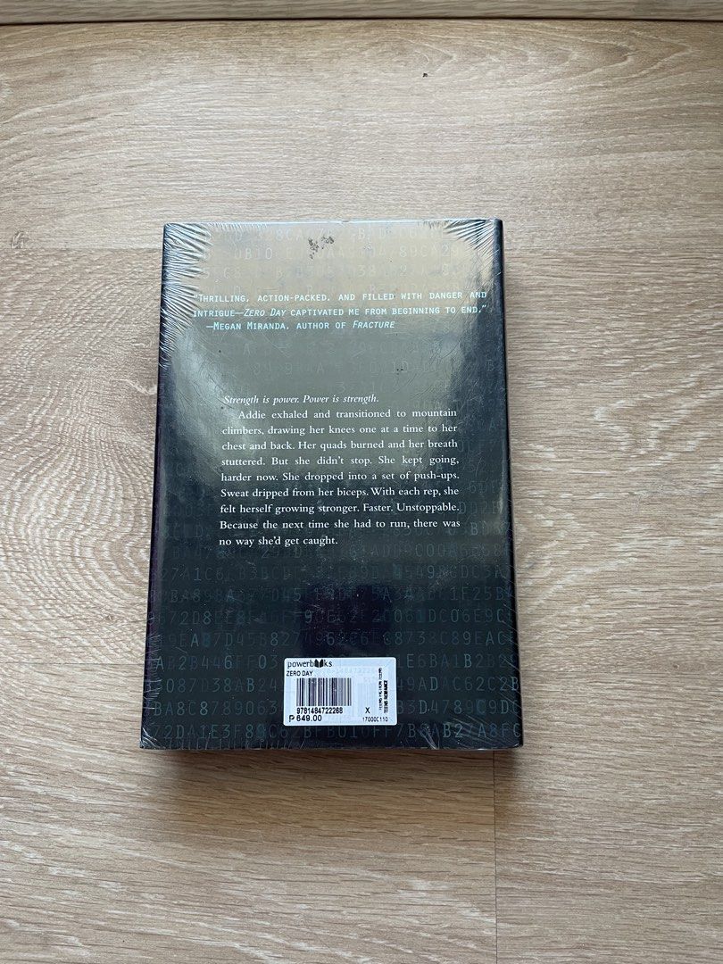 Zero Day by Jan Gangsei Novel (Category: Storybooks) located in Muntinlupa City. Submitted by a.declutterer (Listing ID 1468440653, Image 2). Description: “Zero Day” by Jan Gangsei Brand new Rfs: decluttering .