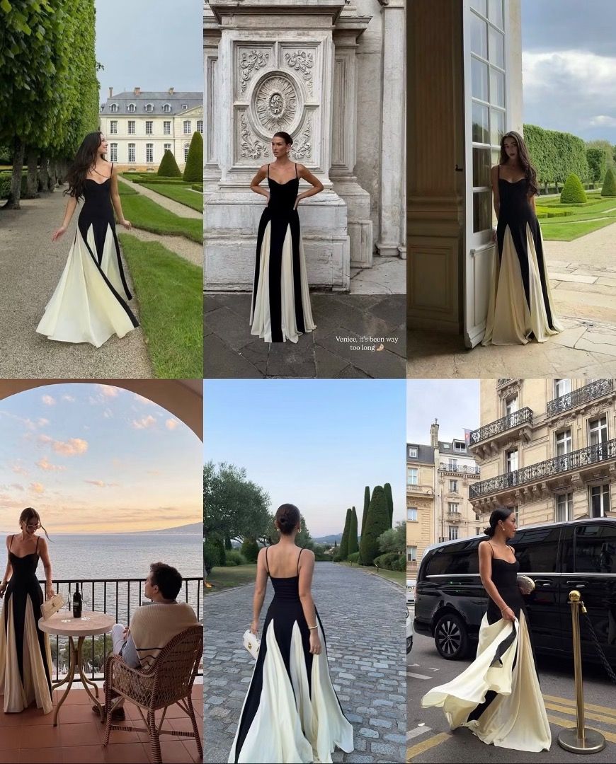 Zimmermann Black and White Panel Maxi Dress (Category: Dresses) located in Manila. Submitted by popofcolor.ph (Listing ID 1468340492, Image 3). Description: [FOR RENT] size: B32-36 W25-29, floor length it is stretchy, so it fits the body well. it has an adjustable strap. the lining sa top is nice, gives the bodice sum details. no pads. TERMS AND CONDITIONS 1. Rental fee: P500 for a 3-day period 2. We require additional P500 security deposit (REFU