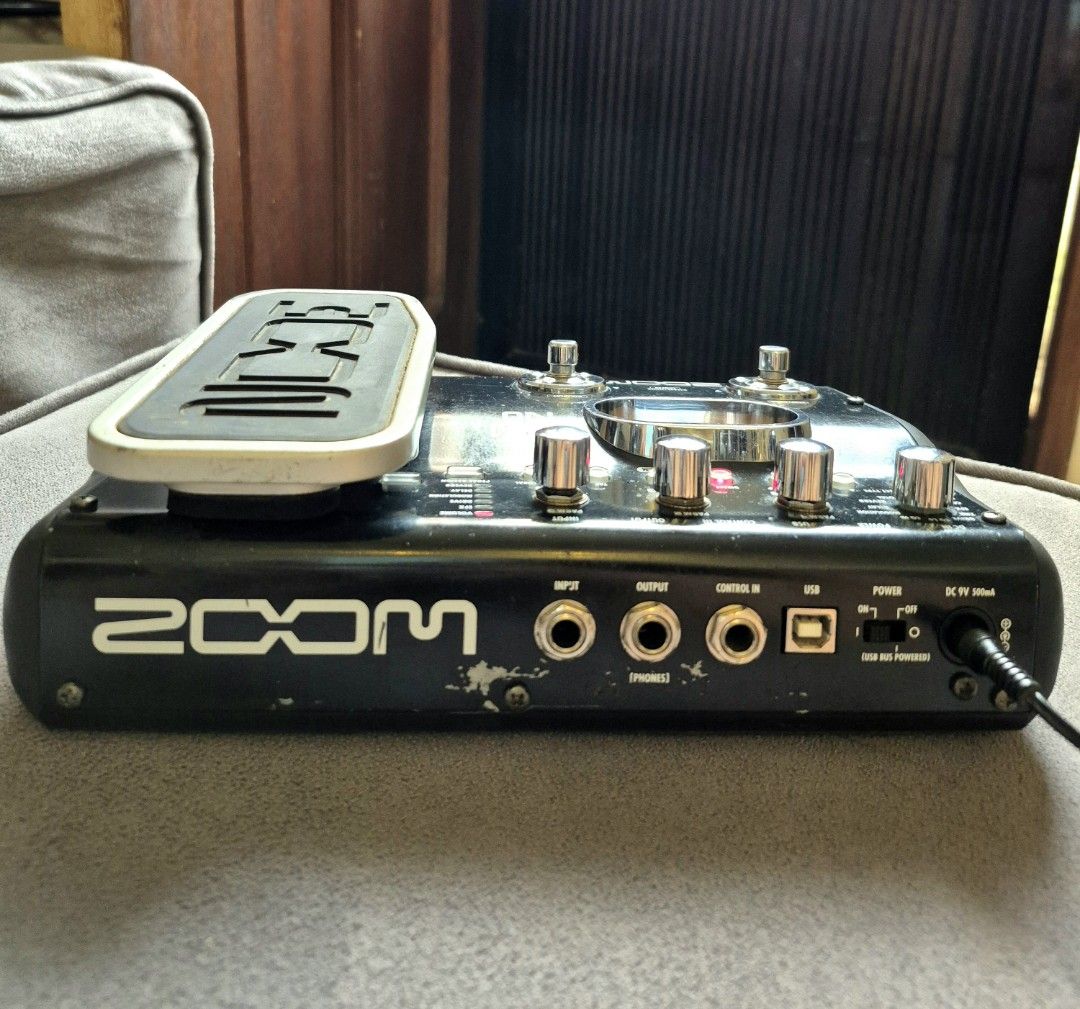 Zoom G2.1Nu Guitar Multi-Effects Processor (with Free Bag) (Category: Musical Instruments) located in Manila. Submitted by awadennver (Listing ID 1468464432, Image 3). Description: ₱2,800 📍Location: Tagaytay City / Cavite (Pickup or Lalamove at buyer's expense) • Includes FREE padded Jansport bag and 9V power supply • Pre-loaded with well-crafted, gig-ready custom patches (from clean to rock tones) • All footswitches, pedal, and jacks are 100% w