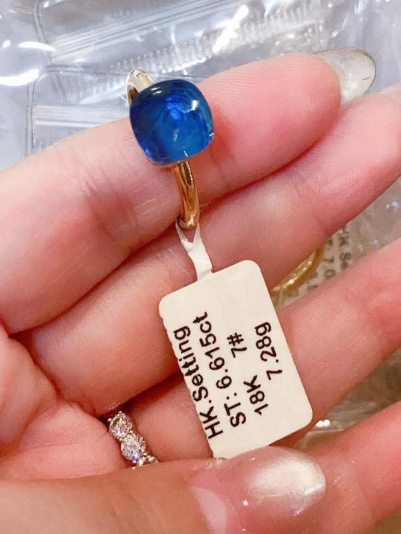 18k HongKong setting gold pomelato ring (Category: Rings) located in Manila. Submitted by bhelgoldseller2ndaccount (Listing ID 1468522952, Image 1). Description: New!!✨New!!✨New!! 18k HongKong setting Gold 8300/g 💯pawnable/naisasanla 💯with high appraisal rate 💯good investment 💯Direct supplier price 👉OPEN for resellers 🌺please take time to evaluate their actual sizes and grams 👉Best panggift for all occasions ✅ Sold per grams not per piece 