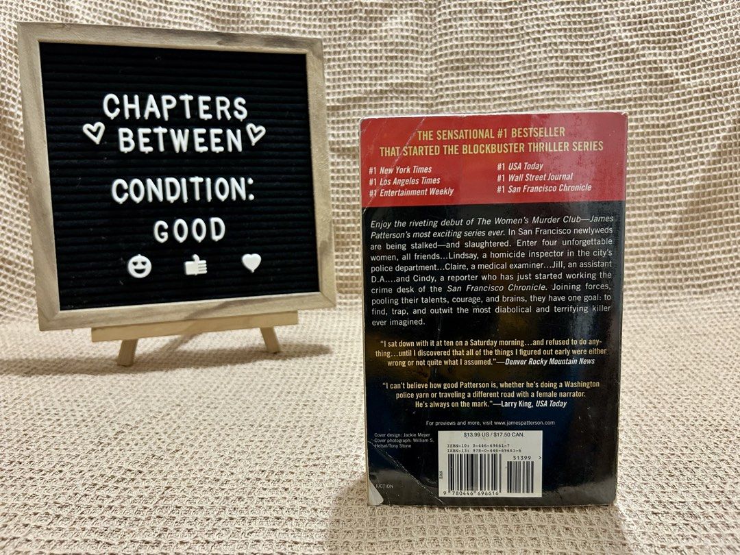 1st to Die | James Patterson (Category: Storybooks) located in Paranaque City. Submitted by chapters_between (Listing ID 1468504460, Image 2). Description: .