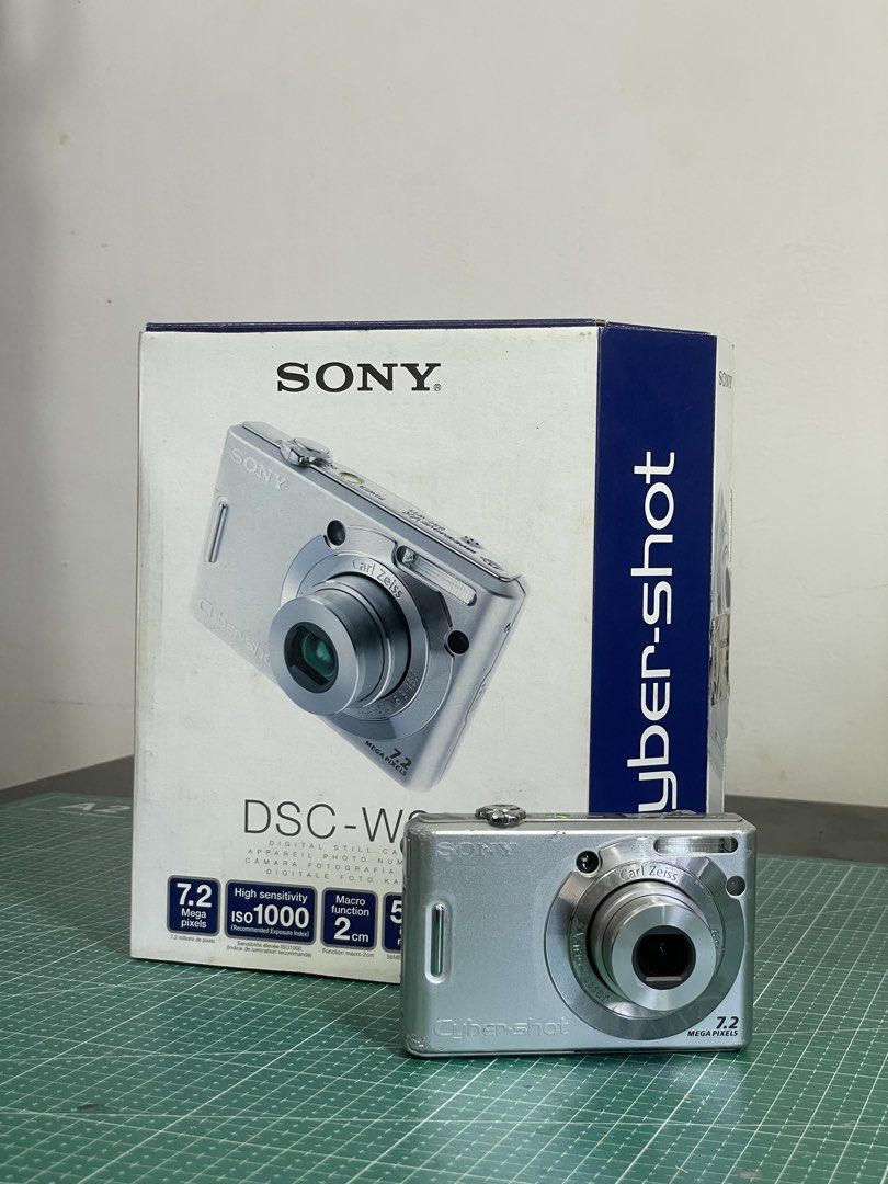 2007 Sony Cyber-shot DSC-W35 (Category: Cameras) located in Imus. Submitted by vblackfire23 (Listing ID 1468564275, Image 1). Description: Sony Cyber-Shot DSC-W35 Price: ₱5,500 (negotiable) Inclusions: - Sony Genuine Lithium Ion Battery NP-BG1 - Sony Genuine Battery Charger - Sony Genuine RCA Cables (AV Cables) - Sony Genuine Wrist Straps - Sony Genuine 4GB Memory Stick PRO Duo - Sony Genuine Handbook and CD Issues: - Physical Condition 7/10 (Som