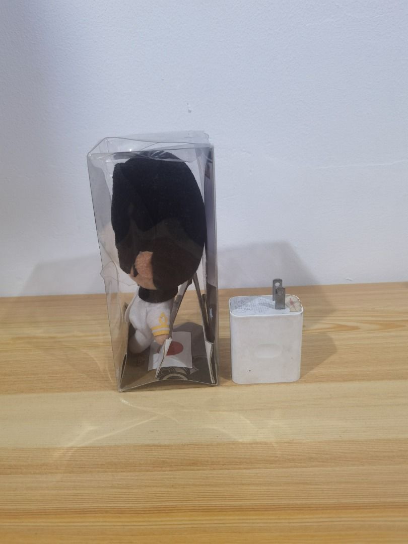 2008 Hetalia: Axis Powers - Japan Plush (Category: Plushies & Soft Toys) located in Taguig. Submitted by kalabasza (Listing ID 1468513076, Image 2). Description: 📌 This is a preloved item. Please manage your expectation. 📌 Actual item posted. 📌 As is lalagyan po niya, medyo kurumpit na po. Other than that, Plush is in good condition. 📌 Product Color may slightly vary due to Photographic Lighting. 📌 Location: Taguig 📌 MOP: GCash. Payment fir