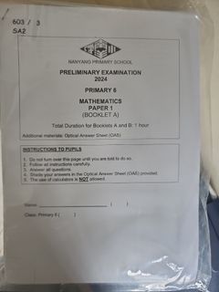 PSLE Math, Hobbies & Lifestyle, Books & Magazines, Assessment Books on ...