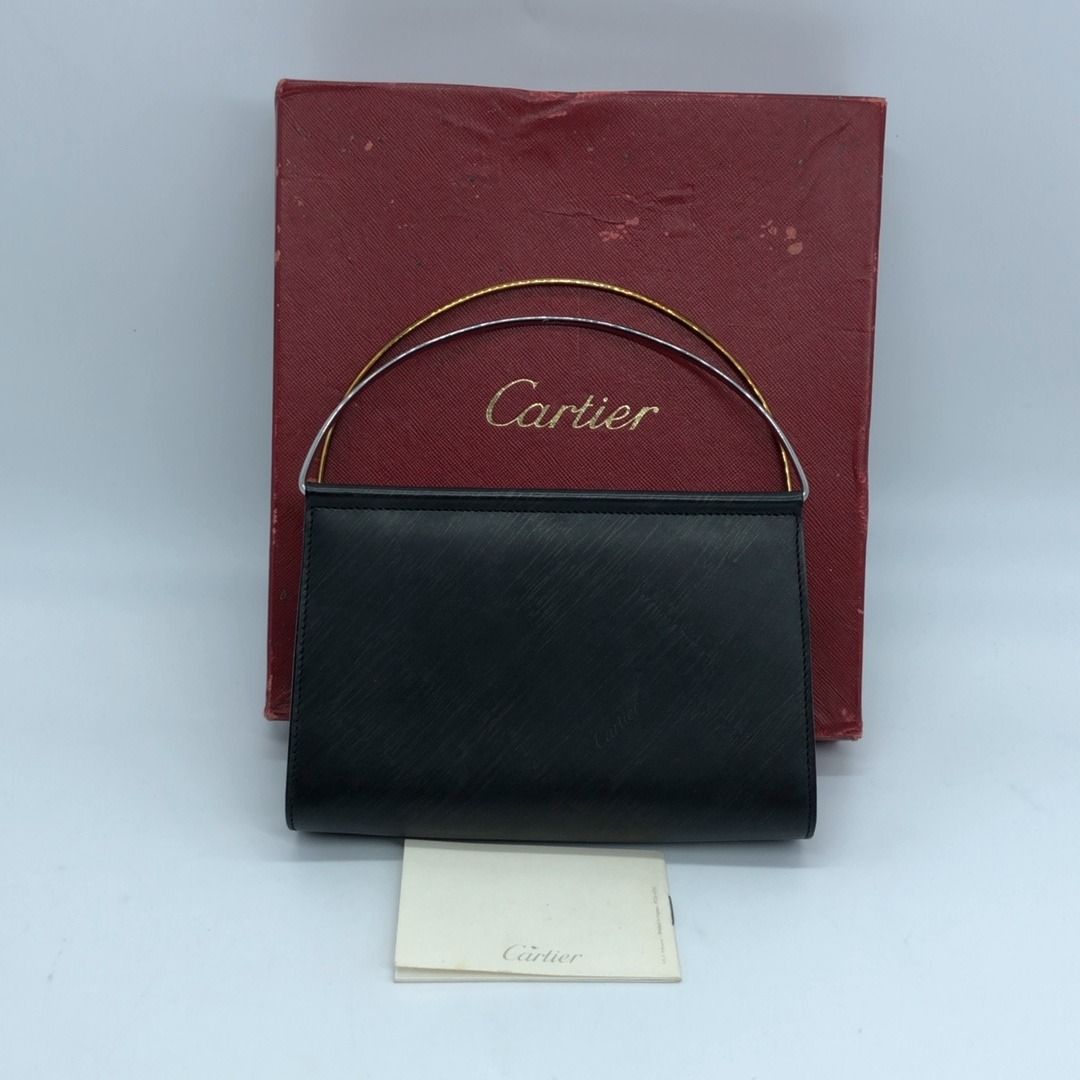 267010062 CARTIER BAG TRINITY MINI BAG ELGD (Category: Luxury Bags & Wallets) located in Taguig. Submitted by ecoring.ph (Listing ID 1468583071, Image 2). Description: ◆CONDITION: B ◆DESCRIPTIONS: (Other defects/info:) OUTER: The body of the bag has minimal scratches and stains. The rubber lining of the bag is scuffed, and has press marks and minimal cracks. INNER: The inside of the bag has stains. HARDWARE: The top handle hardware of the bag is 