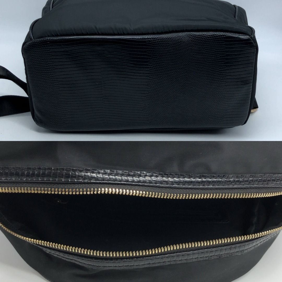 267010180 VALENTINO BAG NYLON MARIO BACKPACK (Category: Luxury Bags & Wallets) located in Taguig. Submitted by ecoring.ph (Listing ID 1468584664, Image 3). Description: ◆CONDITION: B ◆DESCRIPTIONS: (Other defects/info:) OUTER: The body of the bag is stained and dirty, and shows signs of use. The bottom and bottom corners of the bag are scratched, scuffed, stained, dirty, wrinkled, deformed, slightly peeled off, and chipped, have press marks, and 