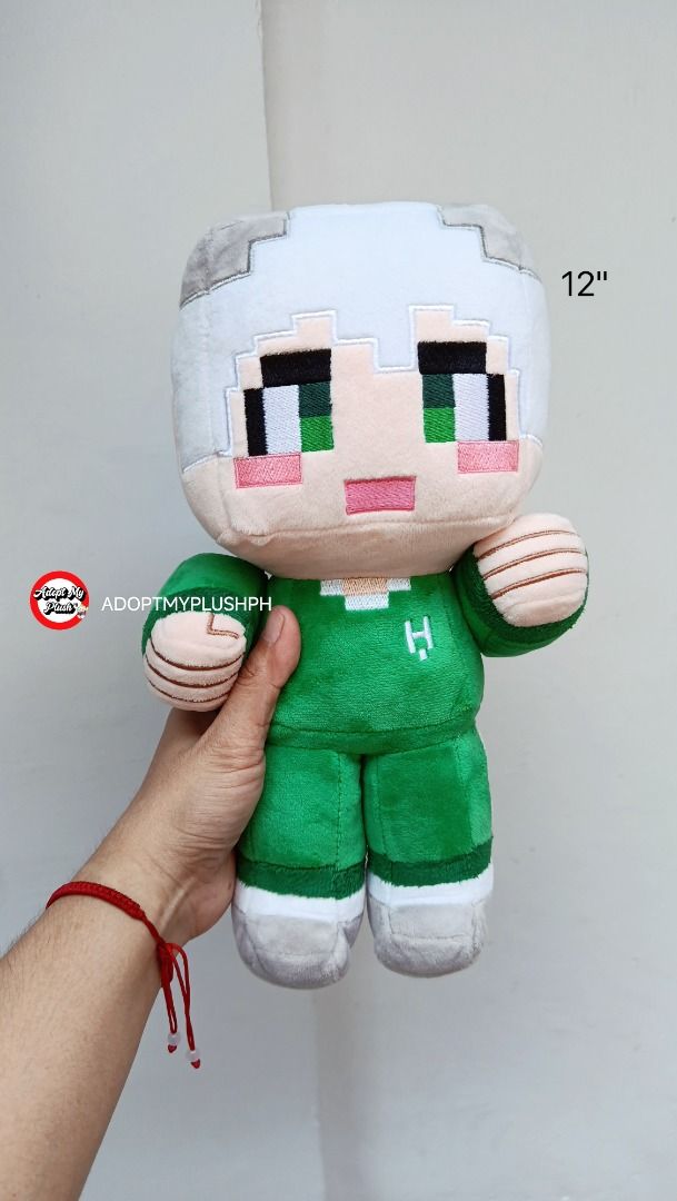 [2] 12" Hunter Family Plush Figure Set (Category: Plushies & Soft Toys) located in Taguig. Submitted by adopt.my.plush.ph (Listing ID 1468652419, Image 3). Description: ‼️Last Price (LP) Posted Treasure Hunter Co., Ltd., Hunter Family plush figures featuring the South Korean Minecraft YouTubers community *moveable arms *weighted plush, can stand *as is, WYSIWYG ‼️Photos have been uploaded for your reference. Kindly make sure to review them ALL be