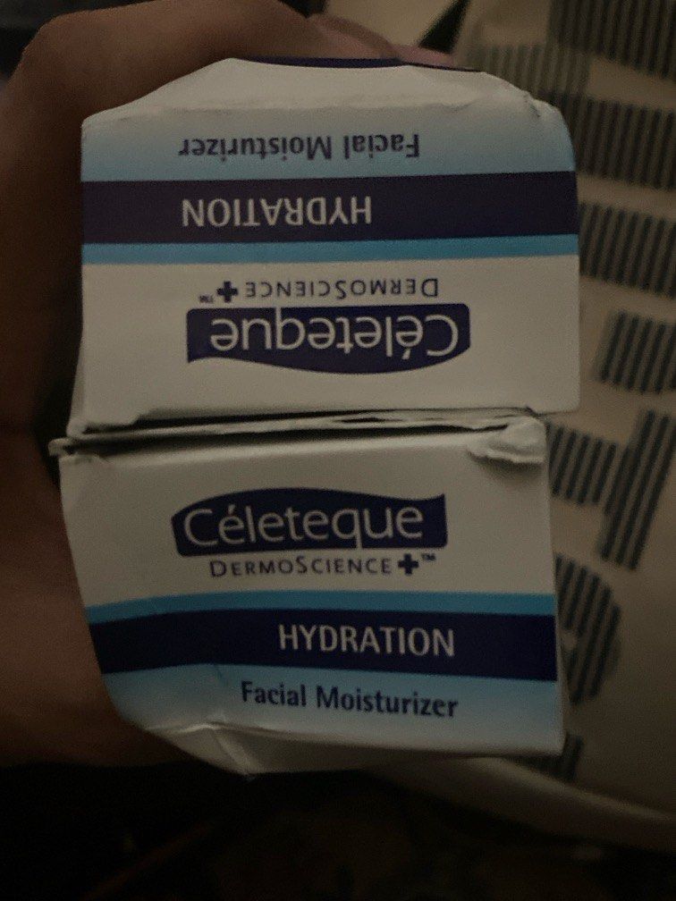 2 CELETEQUE (damaged box but sealed and not yet open) (Category: Face Care) located in Manila. Submitted by iya0810 (Listing ID 1468656347, Image 2). Description: .