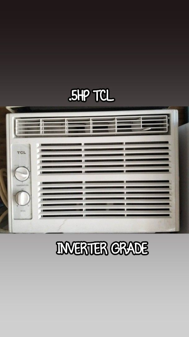 2NDHAND AIRCON . 5HP TCL INVERTER GRADE (Category: Air Conditioning and Heating) located in Manila. Submitted by roseo4 (Listing ID 1468628035, Image 1). Description: 📣 2NDHAND AIRCON 🥶🥶 .5HP TCL INVERTER GRADE ⭕MatipidSaKuryente ⭕ForSmallRoom ⭕GoodCondition ⭕MaLinis ⭕ReadyToUse ⭕TestBeforePayment Cash On DeLivery .