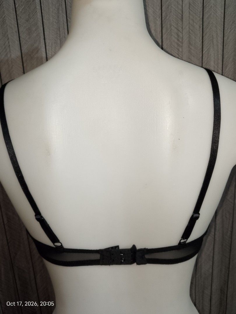 32c Blush Black mesh see thru bra (Category: Undergarments & Loungewear) located in Manila. Submitted by truecrystal-1407 (Listing ID 1468622972, Image 3). Description: .