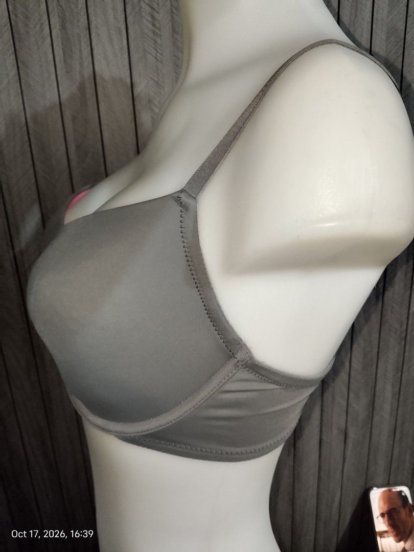 36d XHILARATION bra grey thin pads with underwire (Category: Undergarments & Loungewear) located in Manila. Submitted by truecrystal-1407 (Listing ID 1468580745, Image 2). Description: .