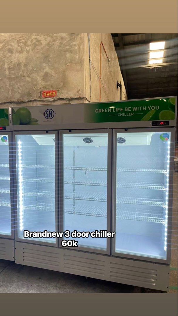3 door Chiller (Category: Refrigerators and Freezers) located in Manila. Submitted by ivyfv04 (Listing ID 1468637740, Image 2). Description: Brandnew 3 door chiller Las piñas loc .