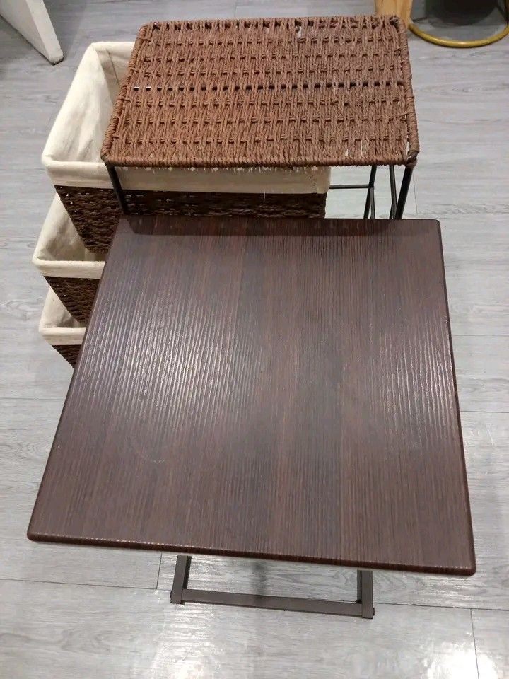 3 DRAWER RATTAN AND SIDE TABLE SET (Category: Other Home Furniture) located in Quezon City. Submitted by mpfurniture (Listing ID 1468542157, Image 2). Description: NEW ARRIVAL NEW ARRIVAL! JAPAN SURPLUS QUALITY! 3DRAWERS RATTAN ORGANIZER AND SIDE TABLE SET! GOOD AS NEW CONDITION! PM ME! LOC: NOVALICHES QC!.