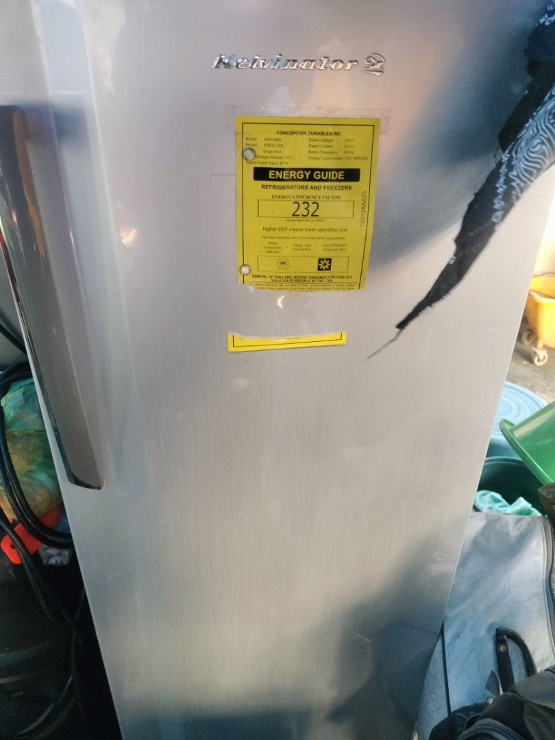 4 cuft. Kelvinator inverter refrigerator (Category: Other Home Appliances) located in Pasay City. Submitted by bigitogarc30663 (Listing ID 1468573808, Image 1). Description: slightly used 4 cuft inverter kelvinator refrigerator with stand .