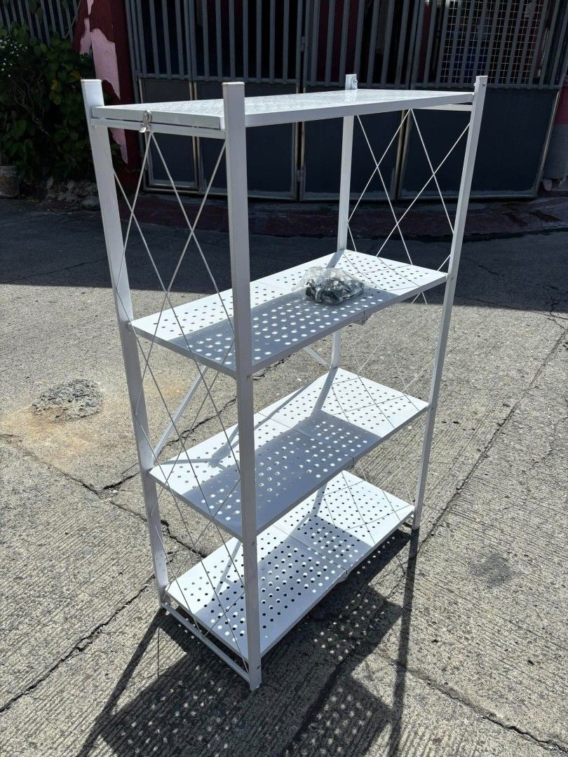 4L foldable Rack (Category: Shelves, Cabinets & Racks) located in Manila. Submitted by dolorchris69891 (Listing ID 1468550283, Image 2). Description: 4L foldable Rack.