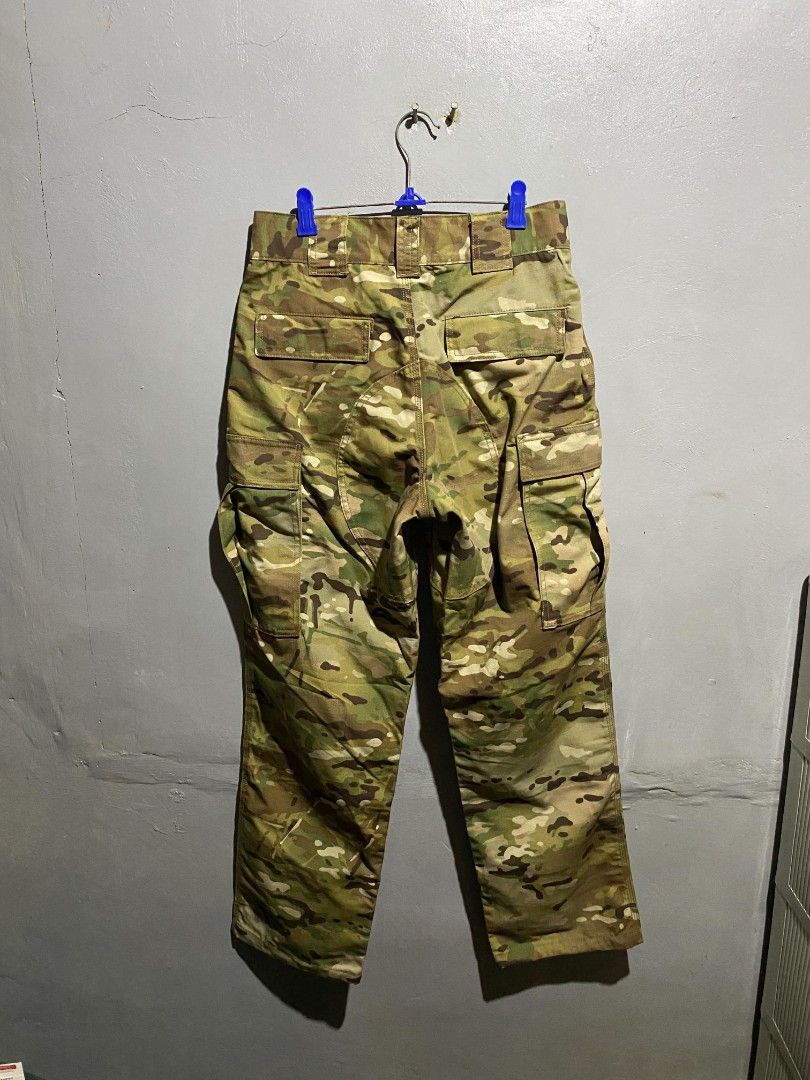 5.11 Tactical Multicam Cargo Pants US Small (Category: Trousers) located in Manila. Submitted by bravefalcon-fabccf (Listing ID 1468504828, Image 2). Description: 5.11 TACTICAL CAMO. Size:Small /29✅ Good as New Length -39✅ Open Leg -8.5✅ Loc:San Pedro Laguna 1,750+Shipping fee Dm .
