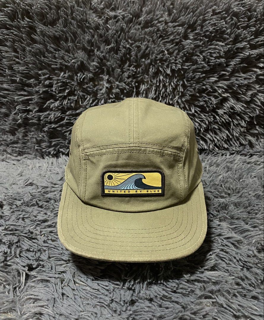 5 panel outdoor cap by united by blue (Category: Caps & Hats) located in Pozorrubio. Submitted by thrifttownph (Listing ID 1468531743, Image 1). Description: Outdoor cap 5 panel by united by blue One size✅ 💯 percent cotton No issues:🚫⛔️ Color rate:10/10✅ Good conditon💯 Pm📨📥 Loc:pangasinan📌.