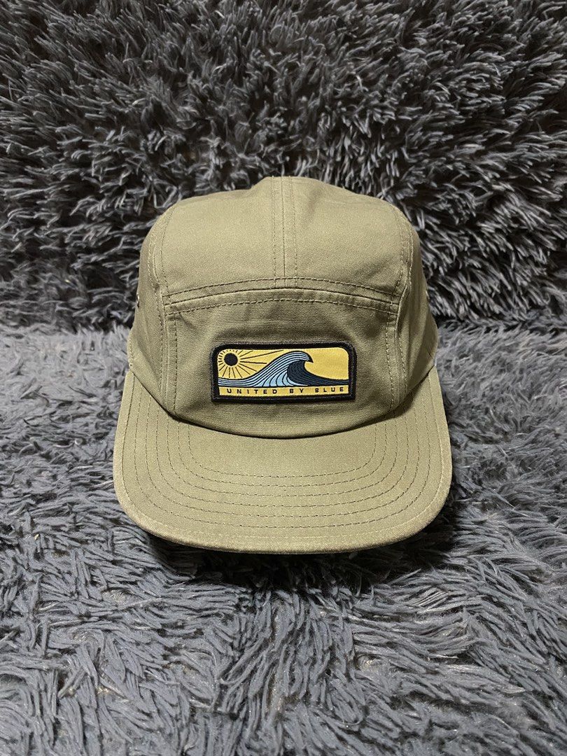 5 panel outdoor cap by united by blue (Category: Caps & Hats) located in Pozorrubio. Submitted by thrifttownph (Listing ID 1468531743, Image 2). Description: Outdoor cap 5 panel by united by blue One size✅ 💯 percent cotton No issues:🚫⛔️ Color rate:10/10✅ Good conditon💯 Pm📨📥 Loc:pangasinan📌.