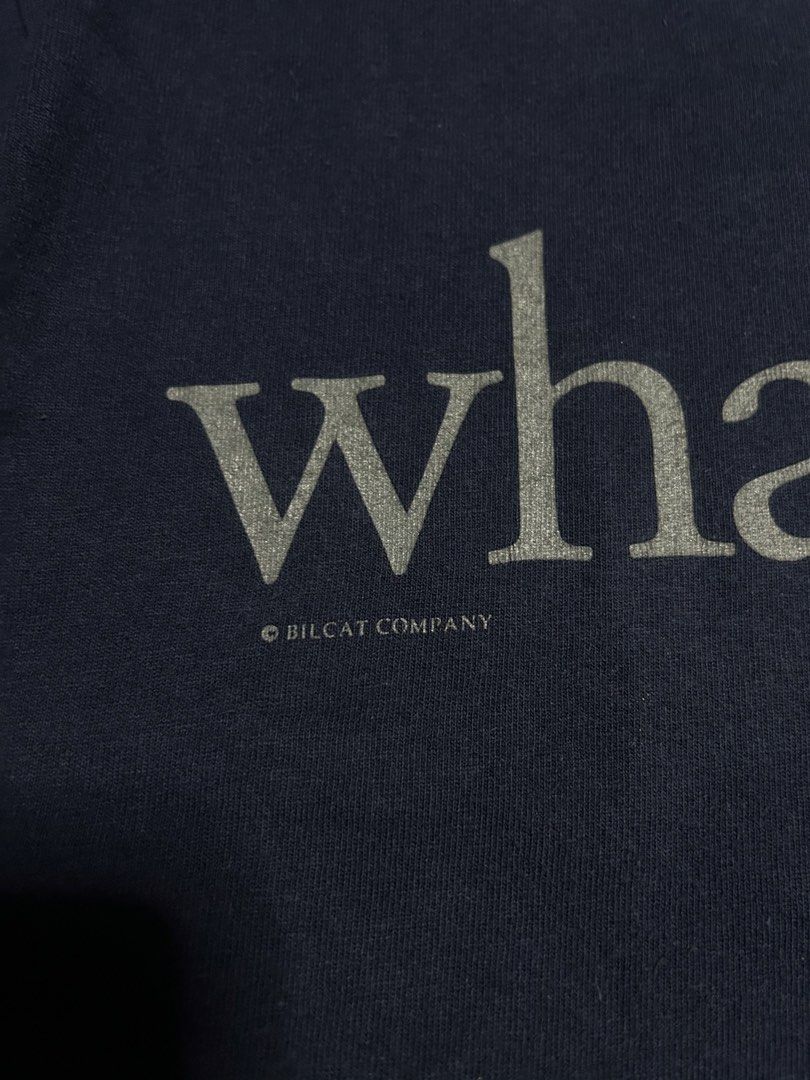 90’s Whatever statement tee by billcat company (Tultex tag) (Category: Tshirts & Polo Shirts ) located in Trece Martires City. Submitted by flip_flips (Listing ID 1468527518, Image 3). Description: 90’s Whatever statement tee by billcat company (Tultex tag) -Dimes: 21 width 30 length -Excellent condition -9.5/10 color rate -issue: none.