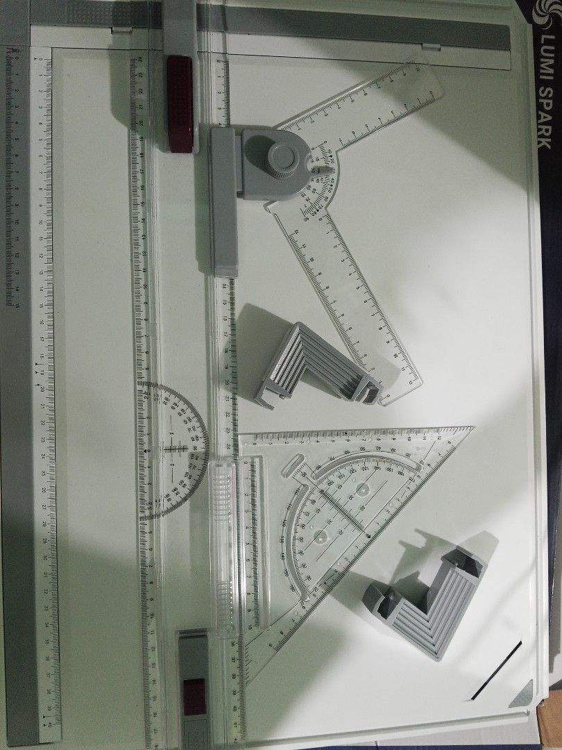 A3 Technical Drafting Set (Category: Stationery & School Supplies) located in Pasay City. Submitted by bautistavi59232 (Listing ID 1468547329, Image 1). Description: Used once lang Orig price: 1,000 + (bought from tiktok shop) Complete set No damage to any accessories.