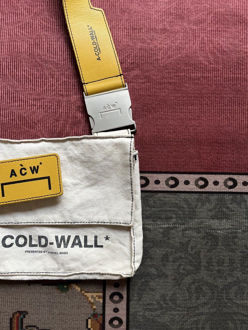A Cold Wall Leather Strap Sling (Category: Sling Bags) located in Baguio. Submitted by whatthestore (Listing ID 1468601895, Image 2). Description: .