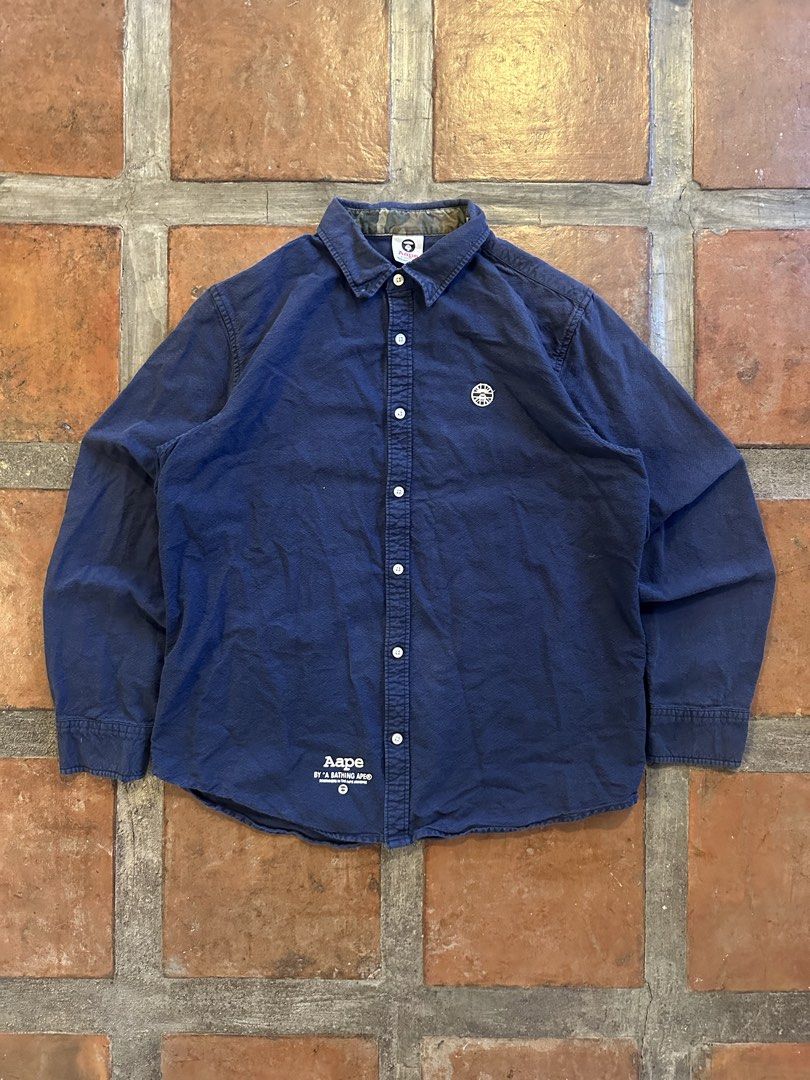 Aape Long sleeve Polo (Category: Formal Shirts) located in Baguio. Submitted by thriftowen (Listing ID 1468619353, Image 1). Description: .