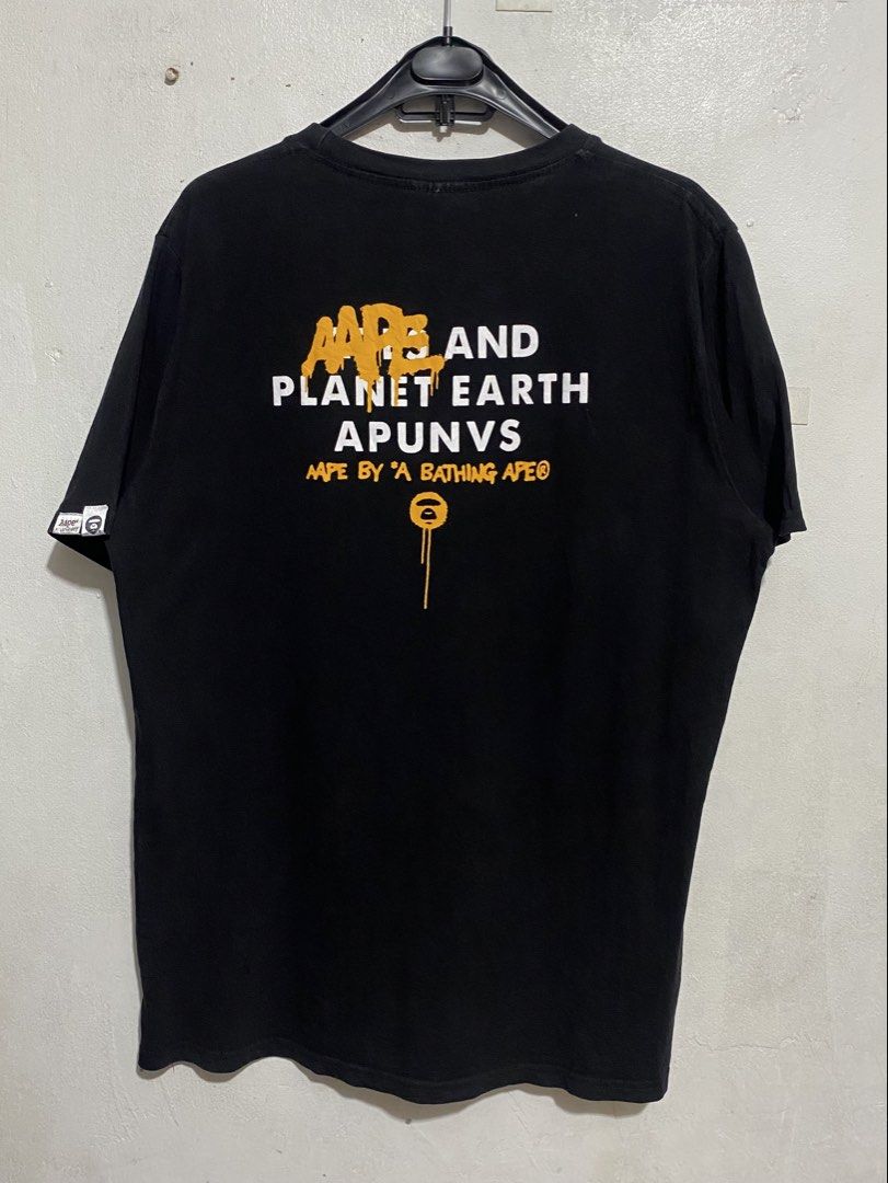 AAPE T SHIRT (Category: Tshirts & Polo Shirts ) located in Manila. Submitted by brndn.rgld (Listing ID 1468661265, Image 2). Description: 22.5 Width 29 Length Excellent condition No issue Dm ur sure offer only.