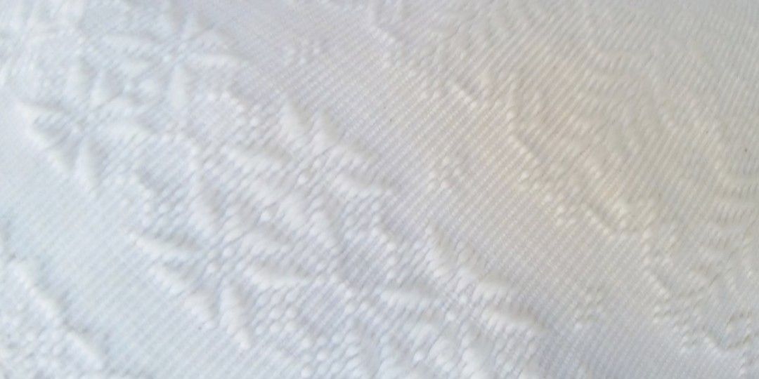 Abel or Inabel king size cotton bed cover (Category: Bedding & Towels) located in Quezon City. Submitted by soaring7 (Listing ID 1468506428, Image 3). Description: Perfect for a king size bed. Made by women weavers of Santiago, Ilocos Sur is particularly famous for Pinilian, a complex brocade-style weave where extra pattern threads are selectively picked out by hand on the loom to create raised, floating motifs. Now being sold at p10,500, therefo