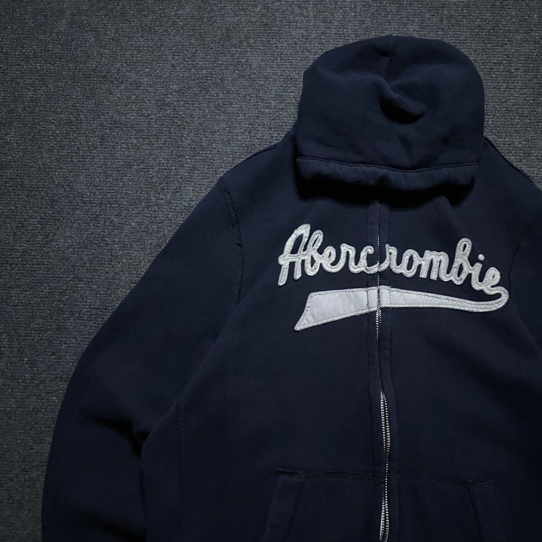 Abercrombie Zip Up Hoodie (Category: Coats, Jackets and Outerwear) located in Quezon City. Submitted by thrifted_by_cj (Listing ID 1468580728, Image 3). Description: Ab*rcrombie Zip Up Hoodie Width: 25in Length: 29in Condition: 10/10 Color rate: 9/10 Issue: none Note: Fave pick! Busog sa details Price: 500 + Sf Payment first J&T Delivery PM ✉️ Disclaimer: Thrifted by CJ is an independent seller. All brand names, logos, and trademarks belong to th
