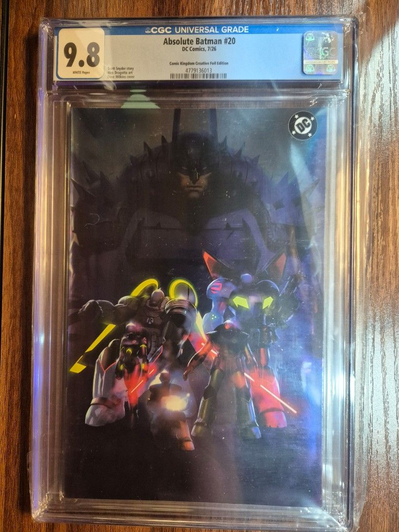 Absolute Batman # 20 (Category: Comics & Manga) located in Pasig City. Submitted by cumatammu (Listing ID 1468557513, Image 1). Description: Comic Kingdom Creative Virgin Foil edition .